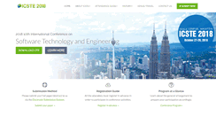 Desktop Screenshot of icste.org